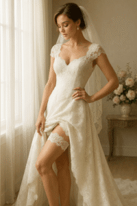 Why Do Brides Wear Garters?
