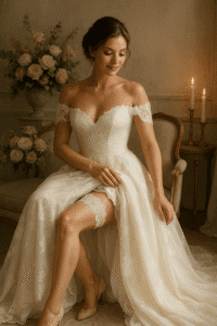Why Do Brides Wear Garters?
