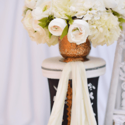 Stunning White Wedding Color Palette